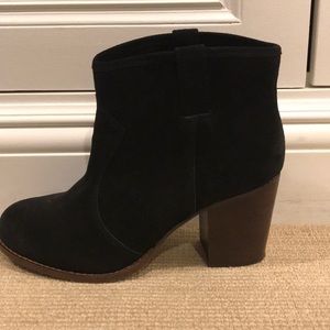 Splendid brand suede black bootie